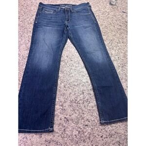 Cody James Mens Bootcut Western Jeans Medium Wash 36x32 RN138823